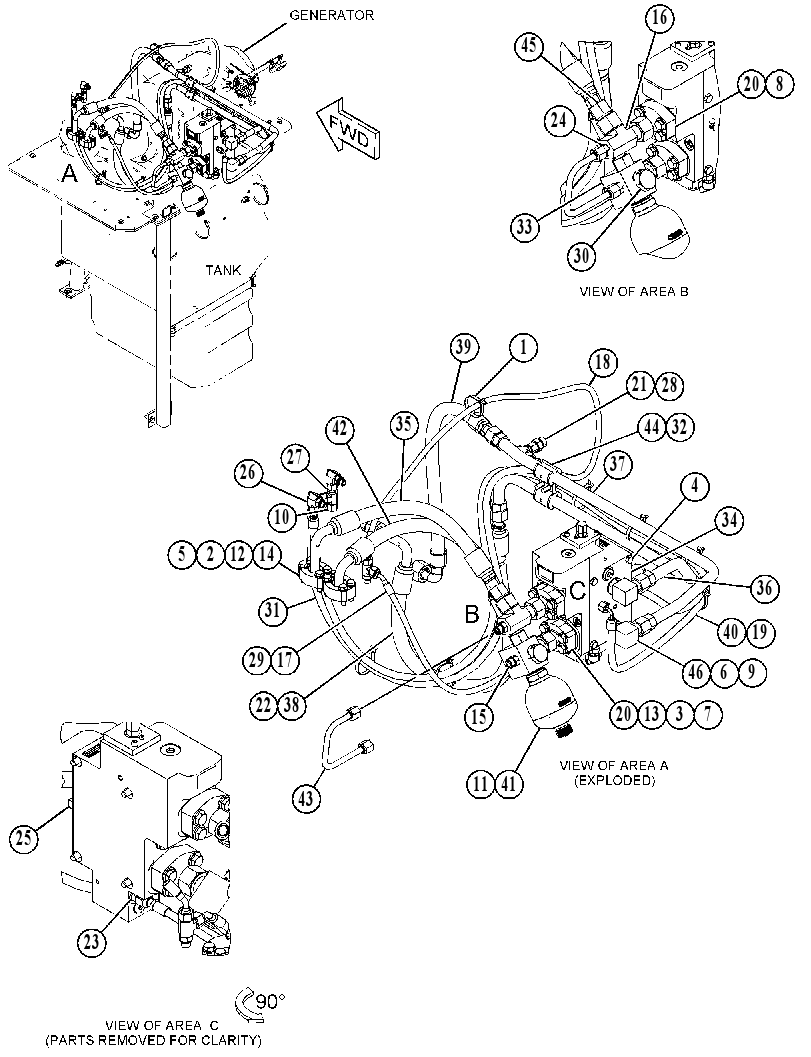 VALVE & LINES GP 4760367 CAT