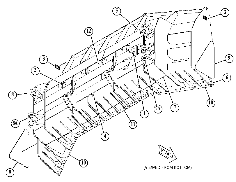 BLADE AS-UNIVERSAL 2564187 CAT