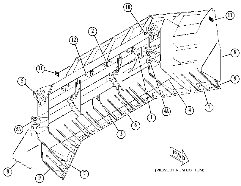 BLADE AS-UNIVERSAL 3321758 CAT