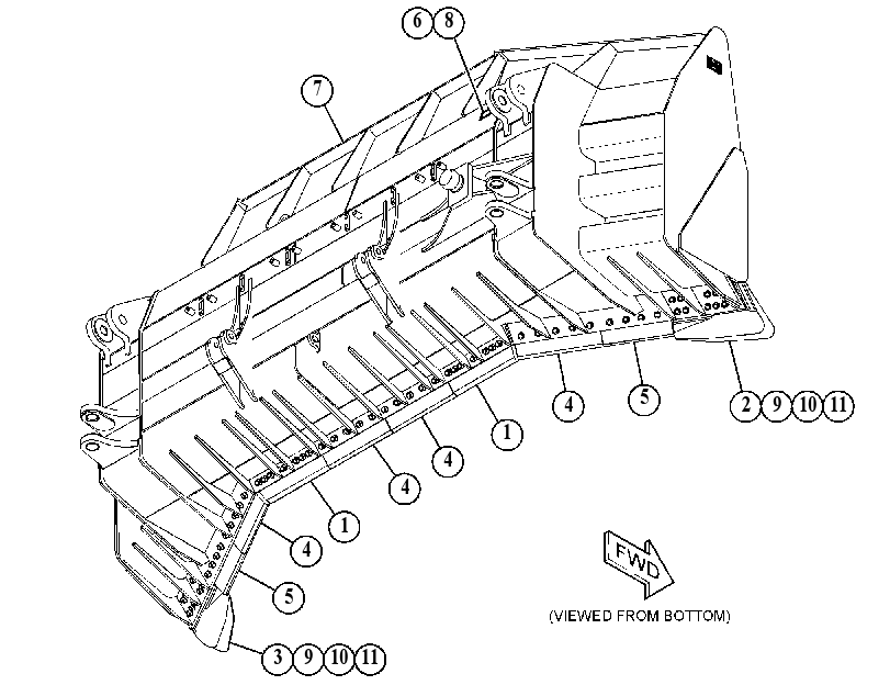 BLADE GP-UNIVERSAL 2093840 CAT