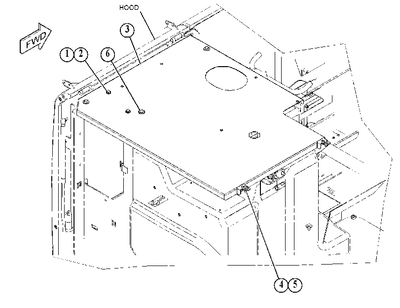 COVER GP-FUEL TANK 5097093 CAT
