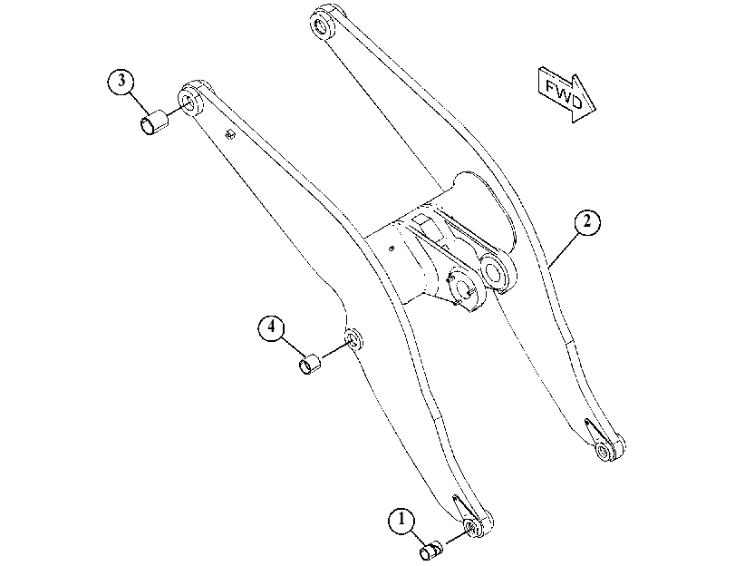 ARM & BEARING GP-LIFT 4912103 CAT