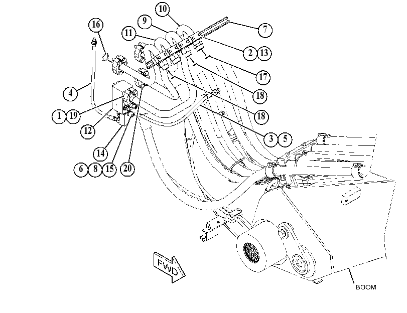 VALVE & LINES GP 5059186 CAT