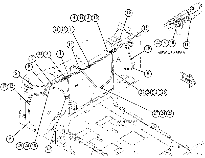 LINES GP-GRADE & SLOPE 4333508 CAT