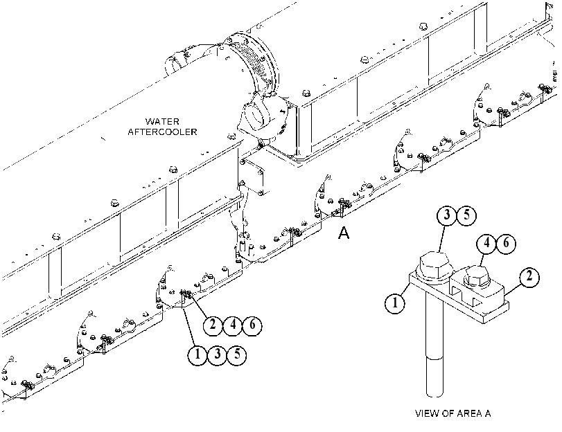 FASTENER GP-AIR LINES 4662953 CAT