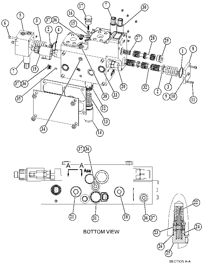 VALVE GP-COMBINATION 5060497 CAT