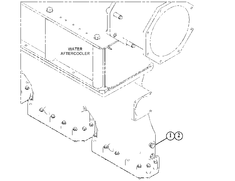 PLUG GP-AFTERCOOLER 4655495 CAT