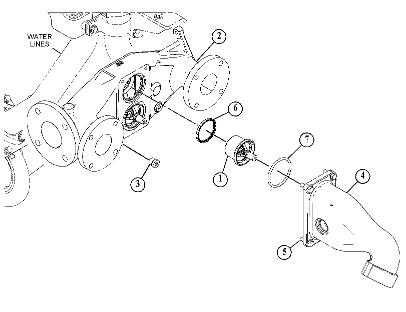 VALVE GP-THERMOSTATIC 5136560 CAT