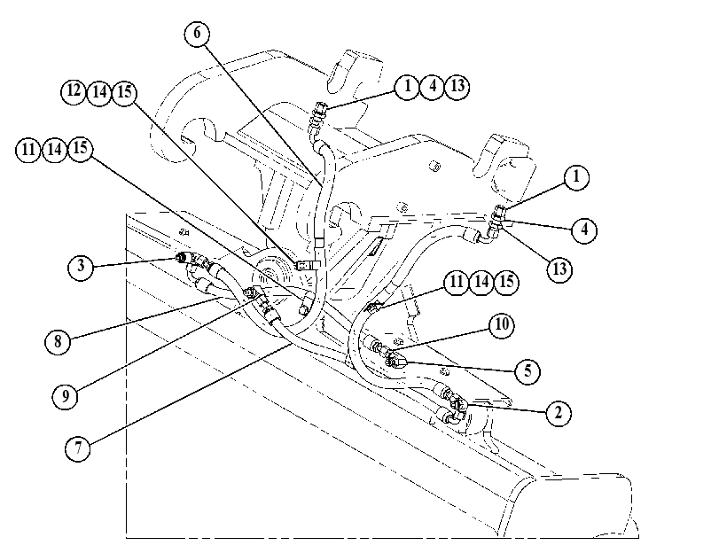 LINES GP-BUCKET TILT CYLINDER 5094751 CAT