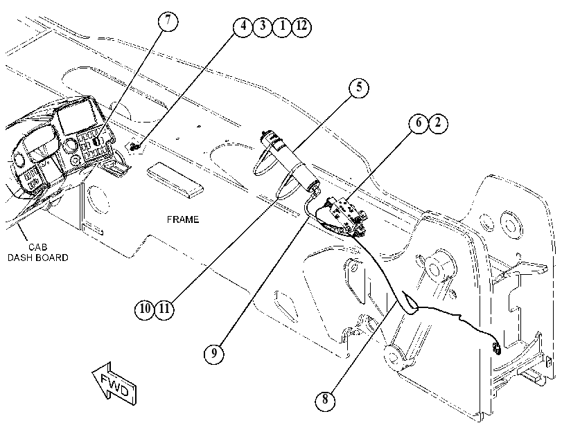 CONTROL GP-RIDE 4744226 CAT