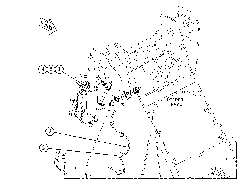 WIRING GP-LUBRICATION 4947980 CAT