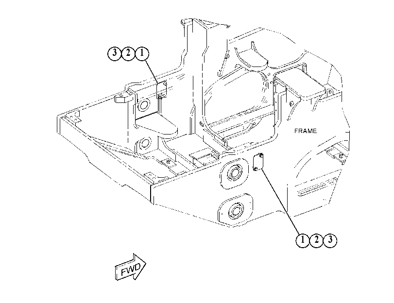 PLATE GP-FRAME 4722378 CAT