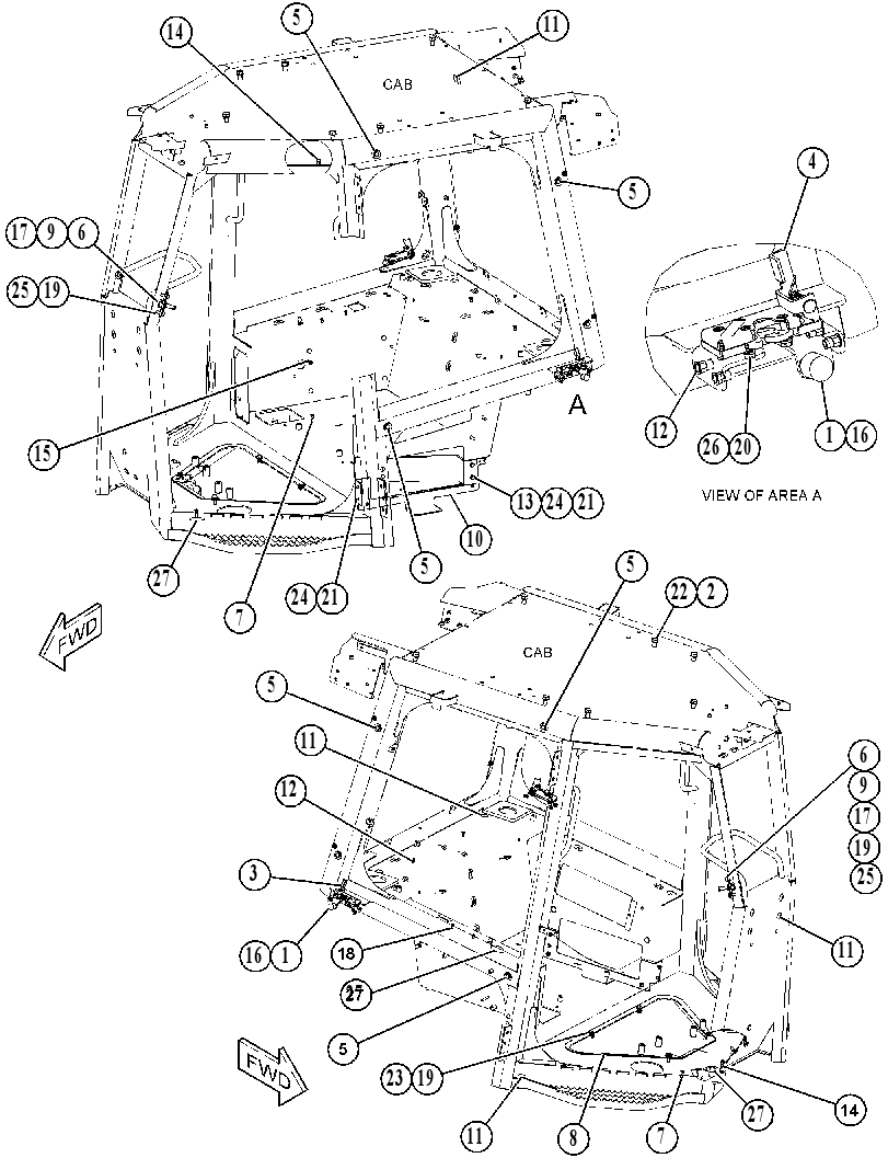 INSTALLATION GP-CAB 4209597 CAT