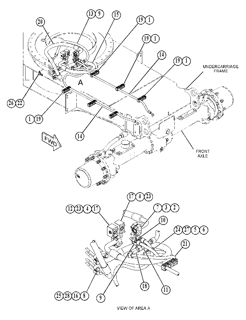 LINES GP-SWIVEL & STEERING 5024810 CAT