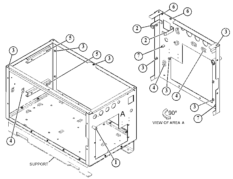 PANEL AS-ENCLOSURE 4810439 CAT
