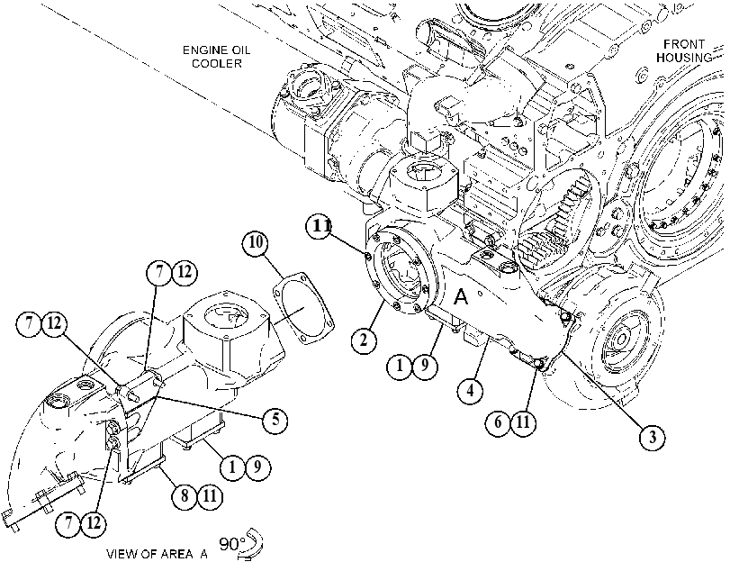 CONNECTION GP-TORQUE CONV CLR 4930343 CAT