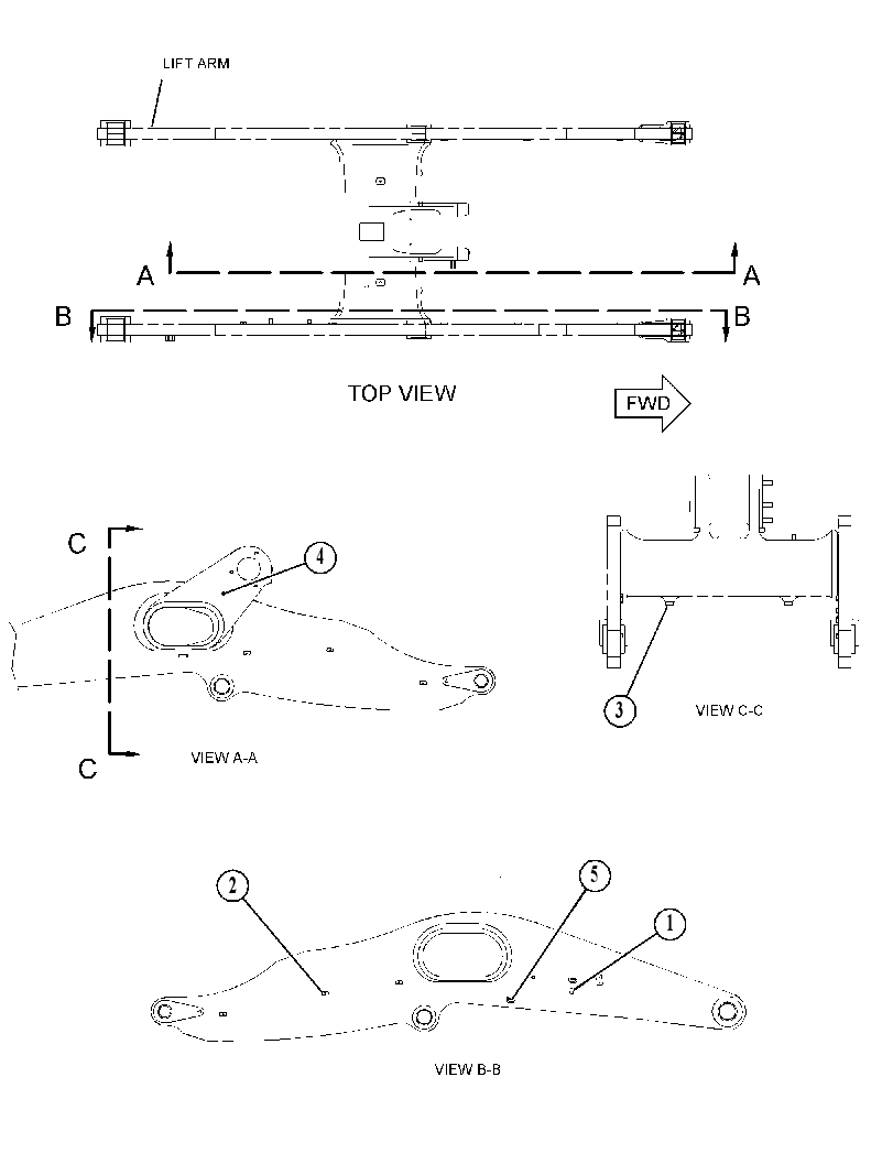 BOSS GP-LIFT ARM 4912147 CAT