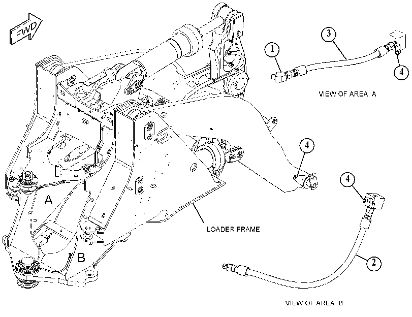 FITTING GP-GREASE 5061198 CAT