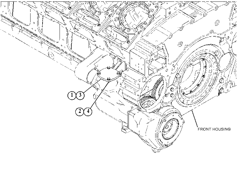 COVER GP-WATER PUMP 3824881 CAT