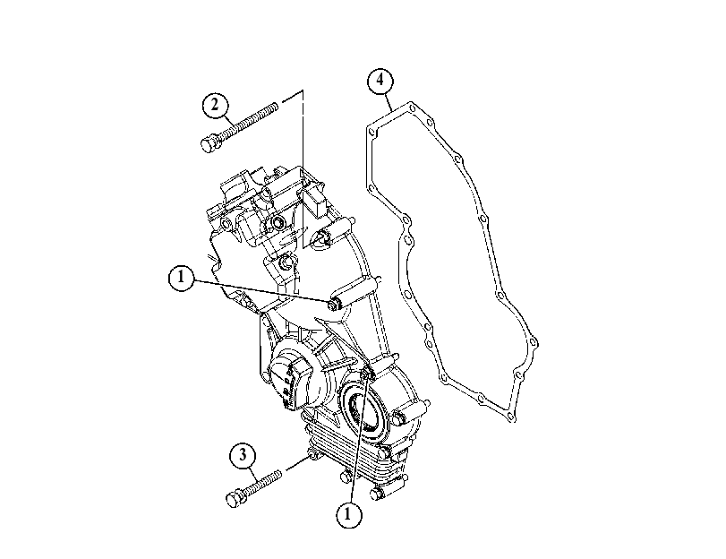 FASTENER GP-FRONT COVER 5149678 CAT