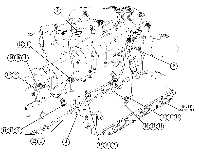 WIRING GP-AIR SHUTOFF 4583112 CAT