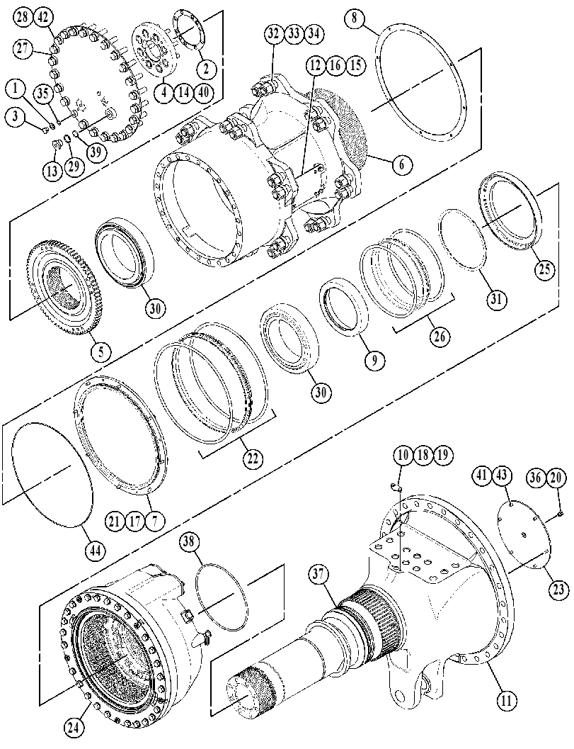 WHEEL & BRAKE GP 4924500 CAT
