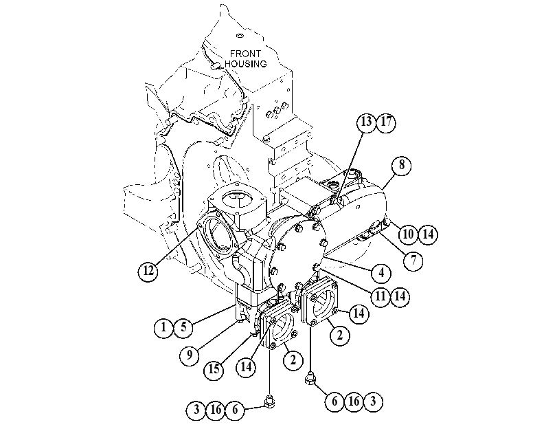CONNECTION GP-TORQUE CONV CLR 4612615 CAT