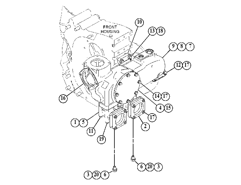 CONNECTION GP-TORQUE CONV CLR 4930344 CAT