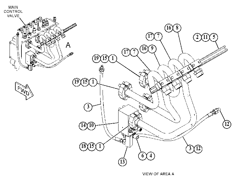 VALVE & LINES GP 4357500 CAT