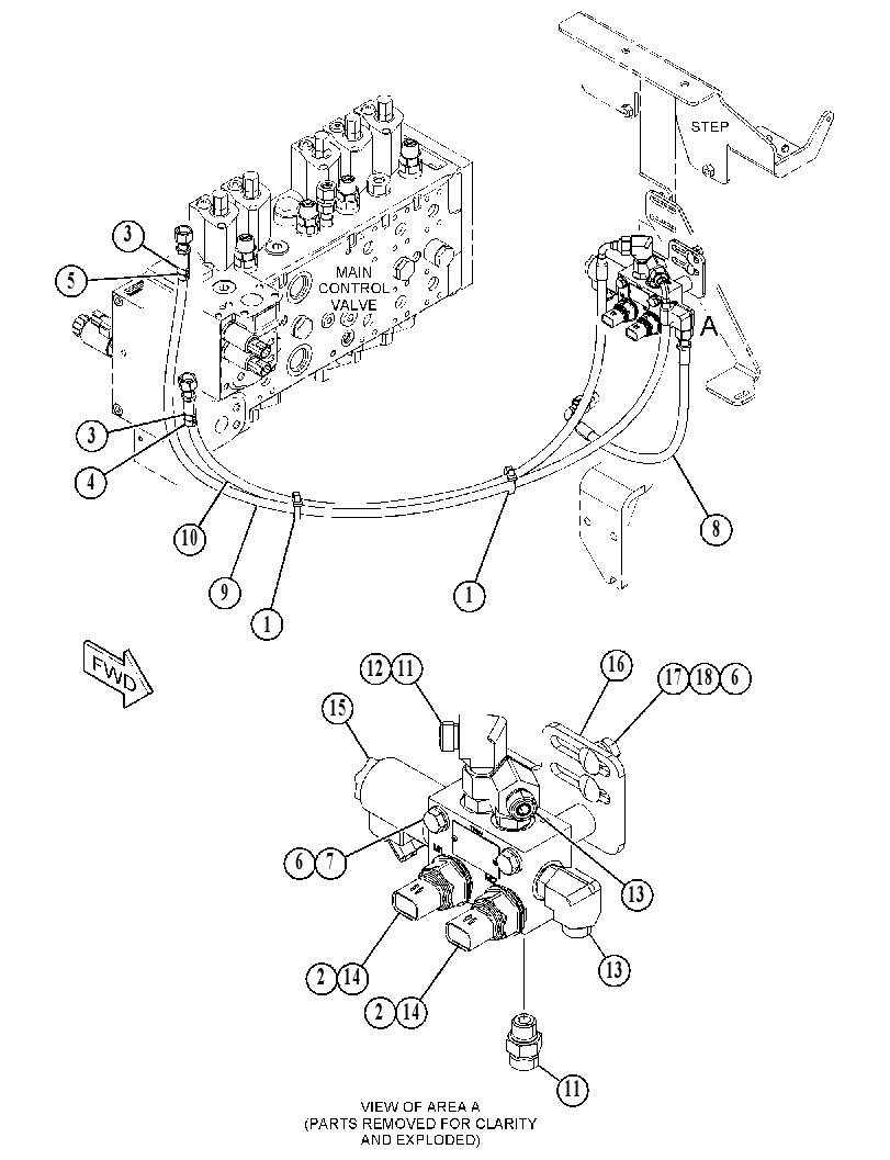 VALVE & LINES GP-CONTROL 4911261 CAT