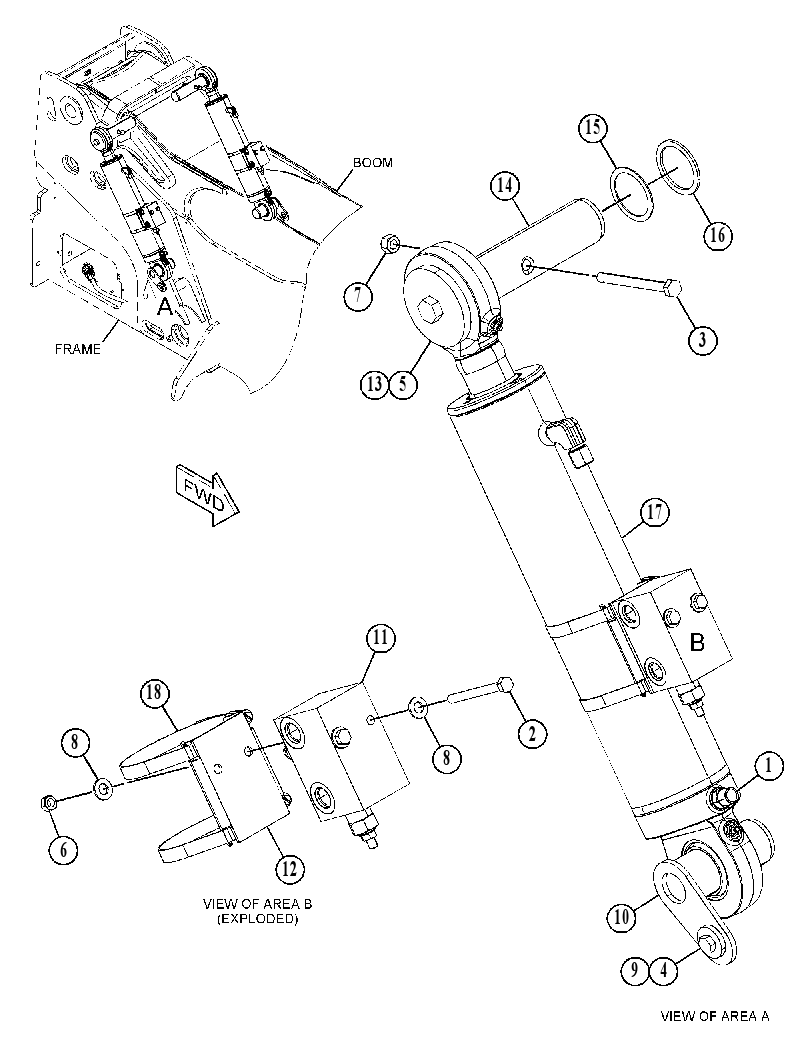 CYLINDER & MTG GP-COMPENSATING 4390281 CAT