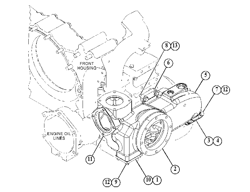 CONNECTION GP-TORQUE CONV CLR 4922533 CAT