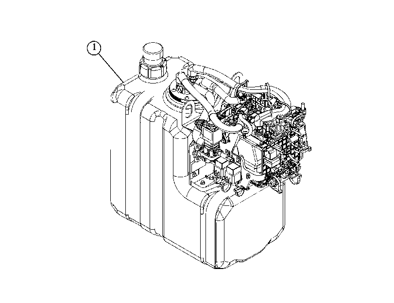 Модуль AdBlue (компоновка) 4231296 CAT