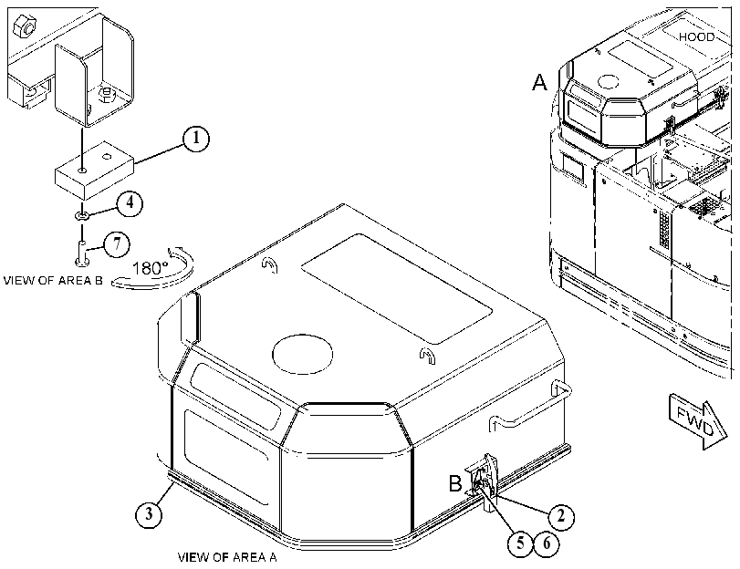 HOOD AS 4802228 CAT
