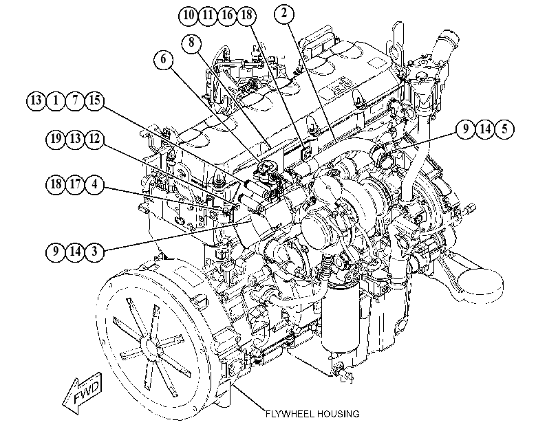VALVE & LINES GP 4640510 CAT