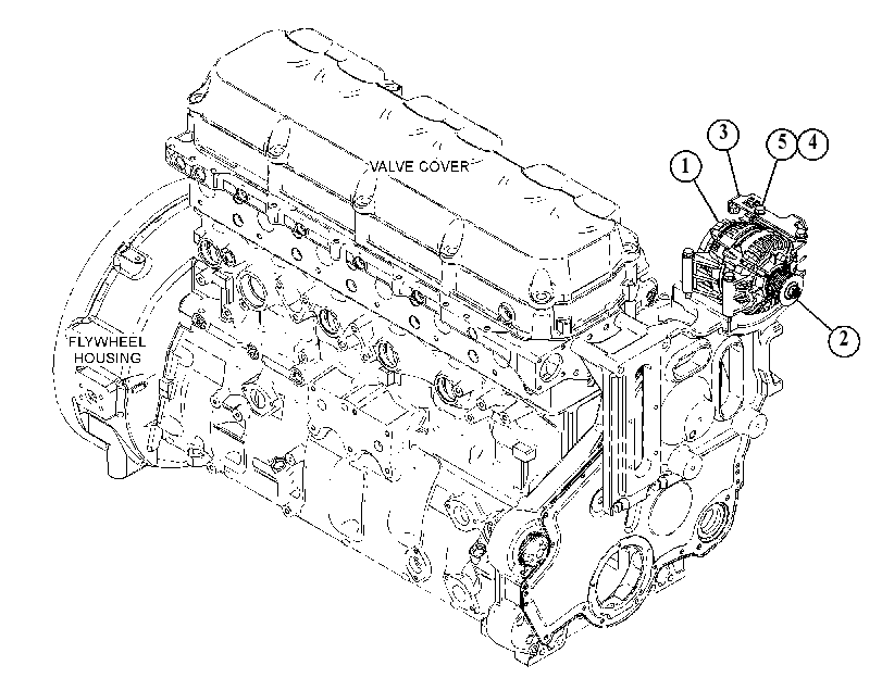Генератор зарядный 4286641 CAT