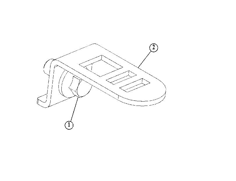 BRACKET AS 4700967 CAT