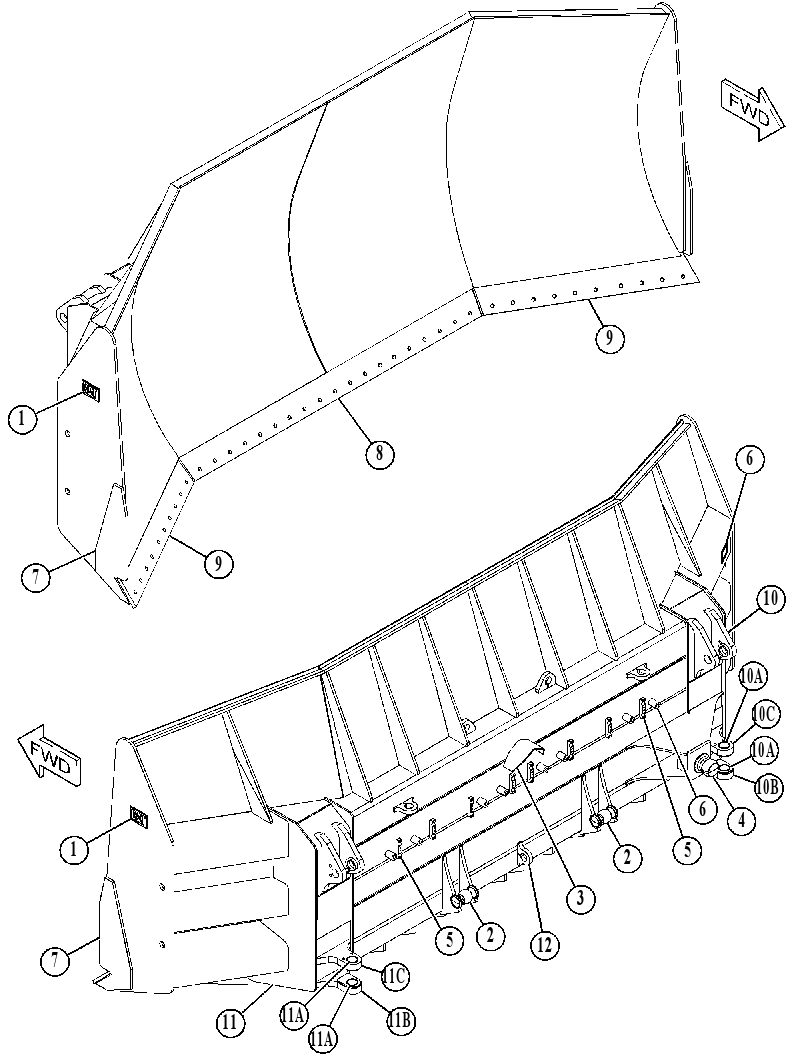 BLADE AS 5042825 CAT