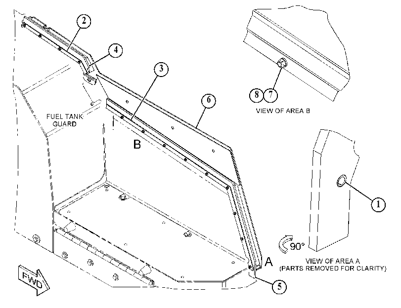 GUTTER AS 4915947 CAT