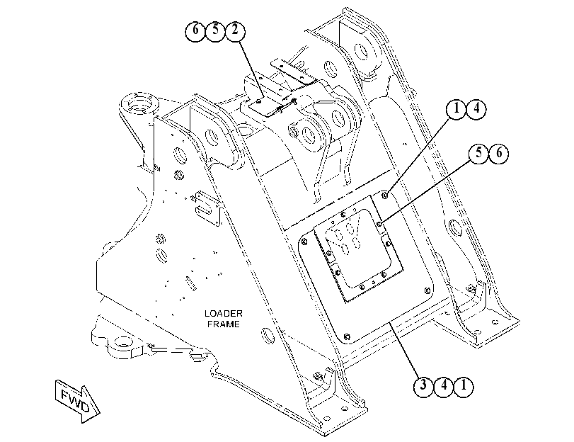 GUARD GP-LOADER FRAME 5017048 CAT