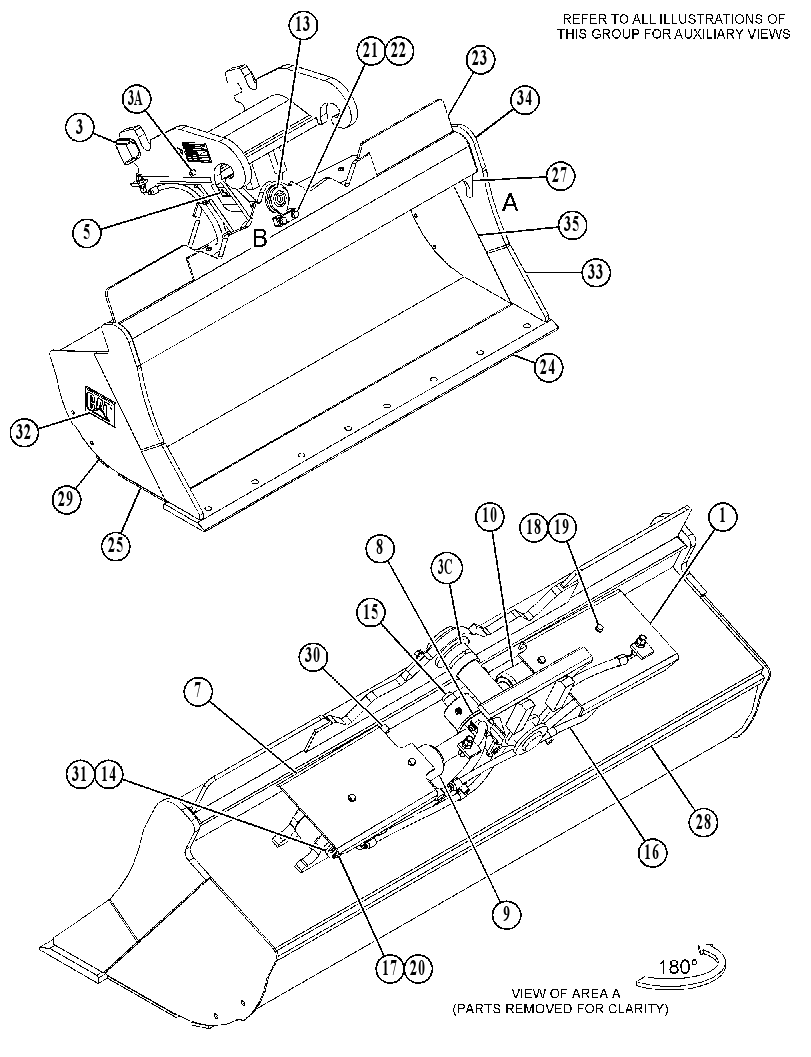BUCKET GP-DITCH CLEANING 5106699 CAT