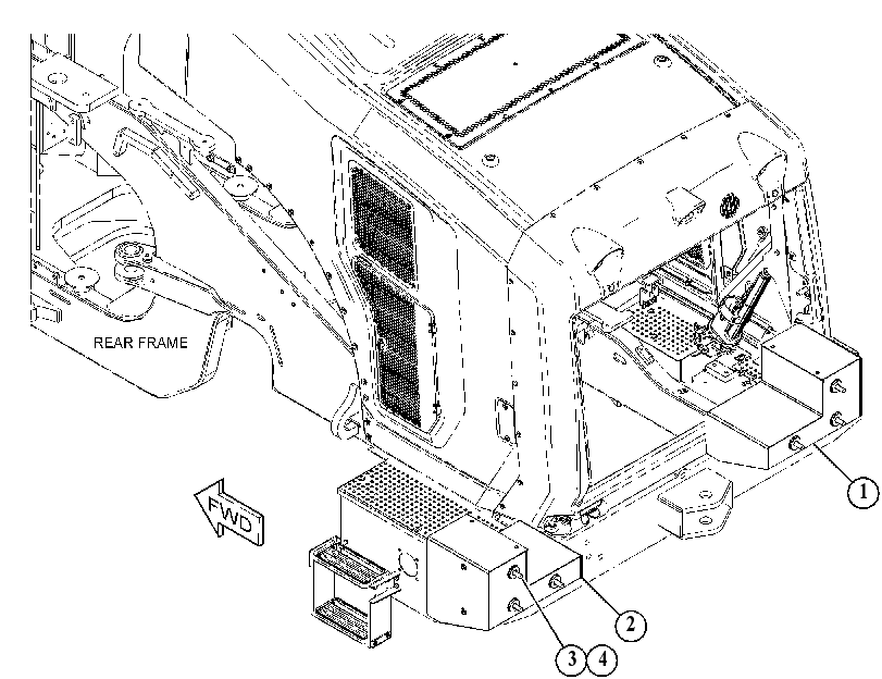 COUNTERWEIGHT GP-SUPPLEMENTARY 4694102 CAT