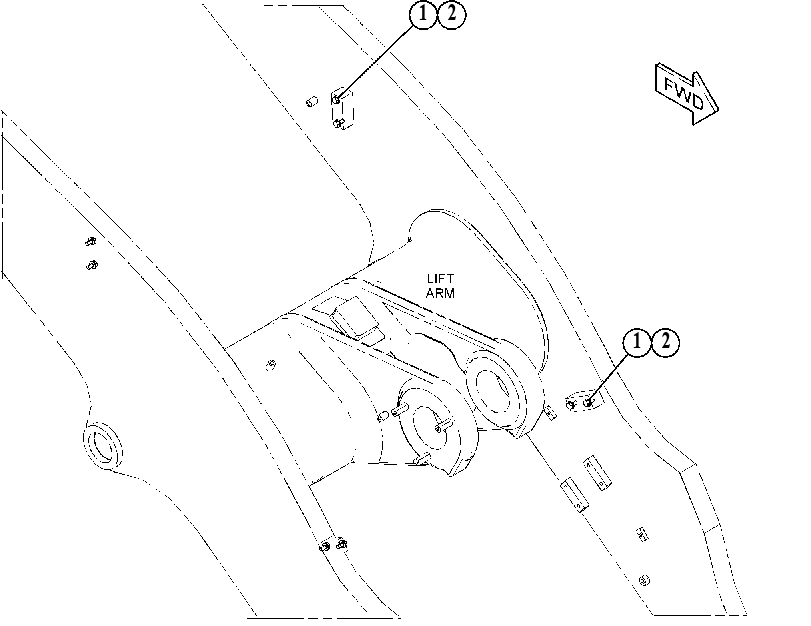 HARDWARE GP-MOUNTING 5109327 CAT