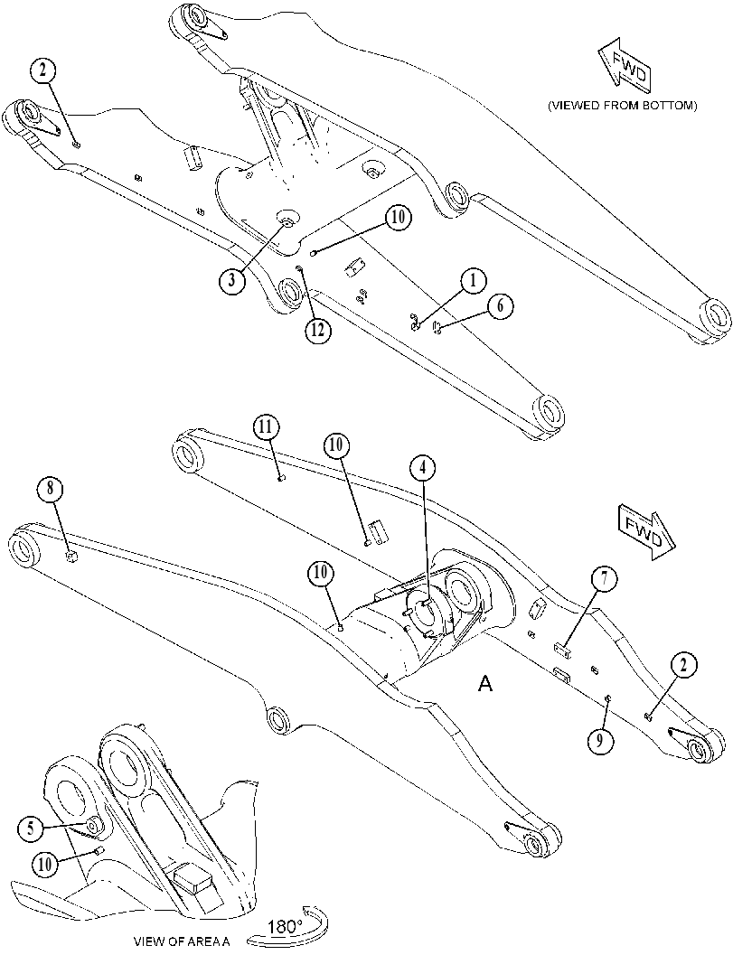 ARM AS-HIGH LIFT 4912107 CAT