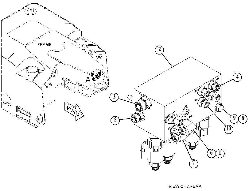 MANIFOLD & MTG GP-CONTROL 3741324 CAT