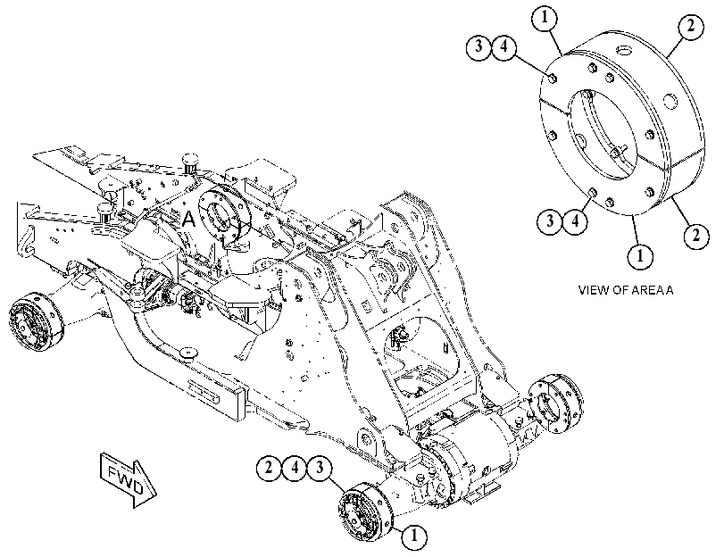KIT-AXLE GUARD 3951129 CAT