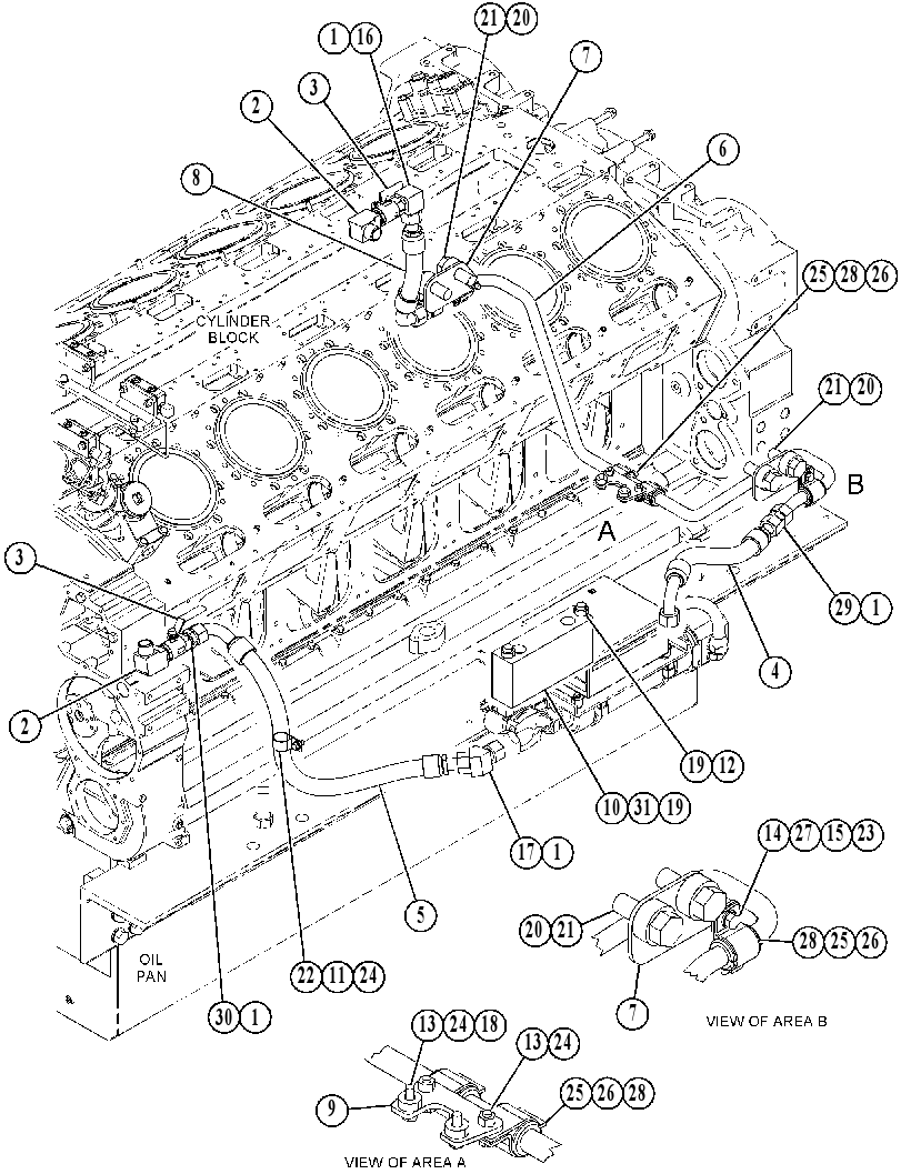 LINES GP-JACKET WATER HEATER 4669503 CAT