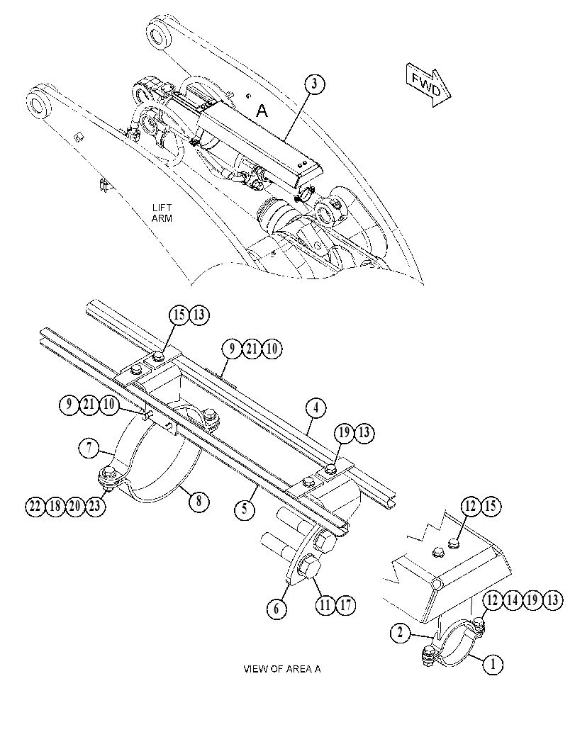 GUARD GP-TILT CYLINDER 4956107 CAT