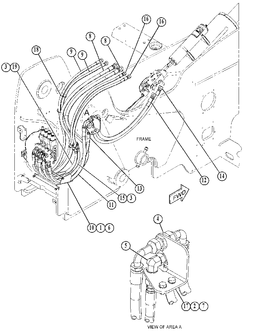 LINES GP-CHASSIS 4989131 CAT