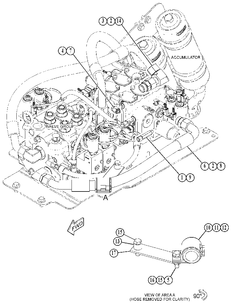 LINES GP-IMPLEMENT 4949498 CAT